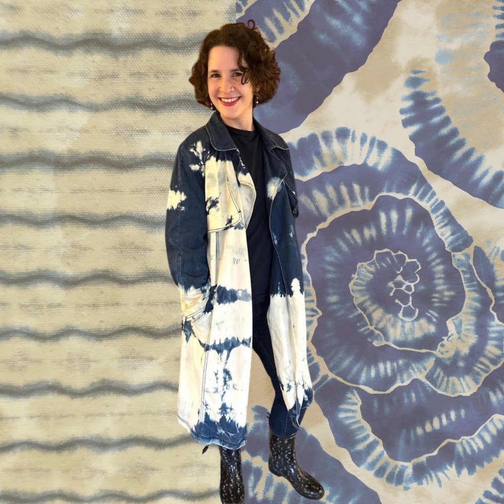 Denim Acid Wash Duster